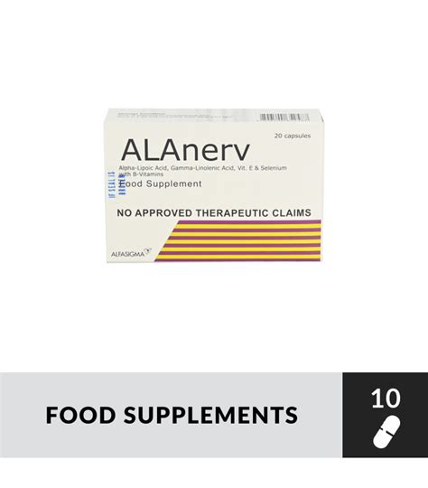 ALANERV AlphaGamLinVitESeleVitBCo Capsule 10s .
